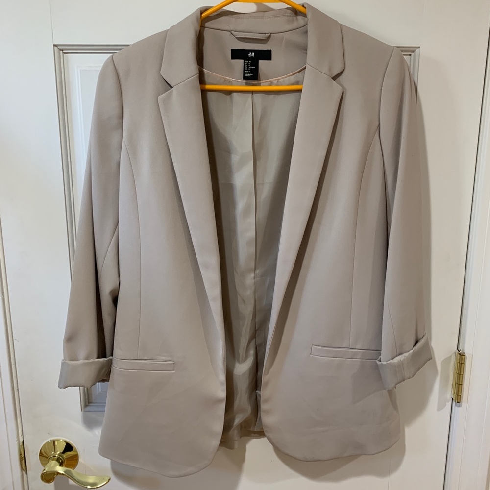 H&M TAN BLAZER